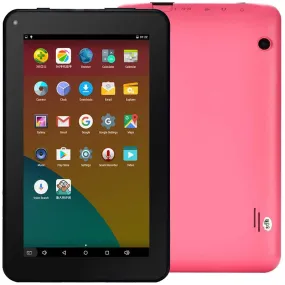 Tablette tactile Android 6.0 Bluetooth 7 pouces Rose 32Go